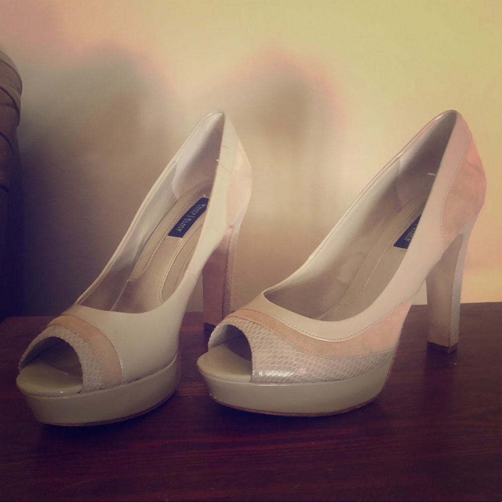 WHBM Open Toe Heels